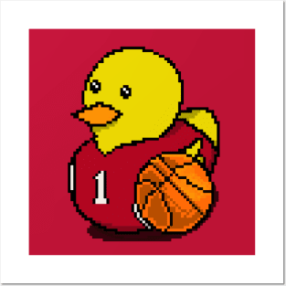 Heat Basketball Rubber Duck Posters and Art